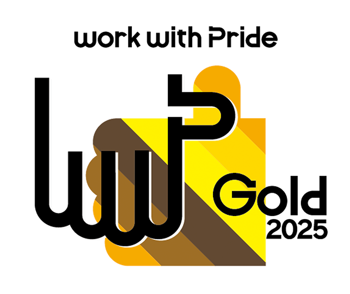 PRIDE指標ゴールド認定 ロゴ